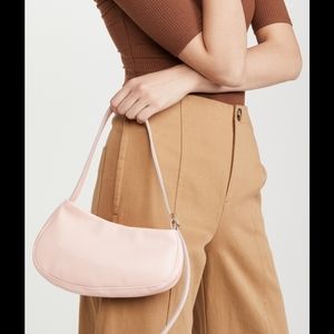 Georgia Jay Pink Bean Baguette Bag